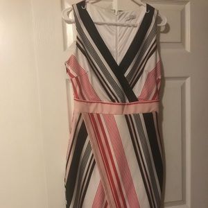 Wrap style dress